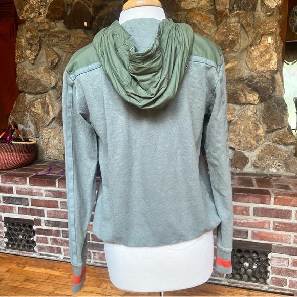 REI Olive Green Drawstring Hoodie - Picture 5 of 9